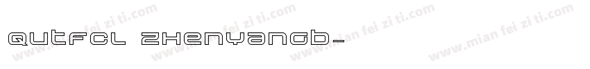 QUTFCL ZhenyanGB字体转换